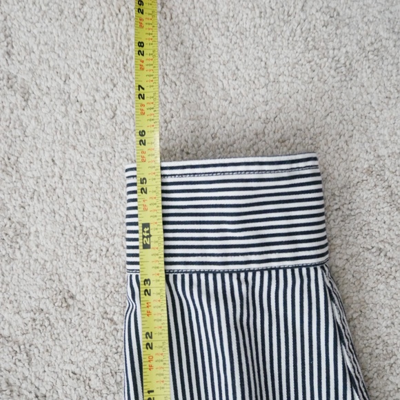 Wallace & Barnes duck canvas chore jacket in railroad stripe - Picture 6 of 8